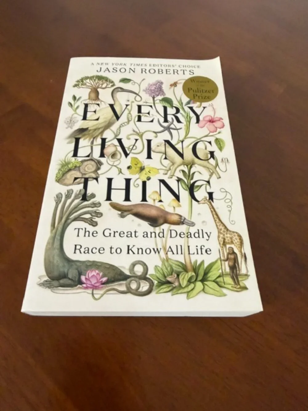 Every Living Thing by Jason Roberts Pulitzer Prize Winning Book
